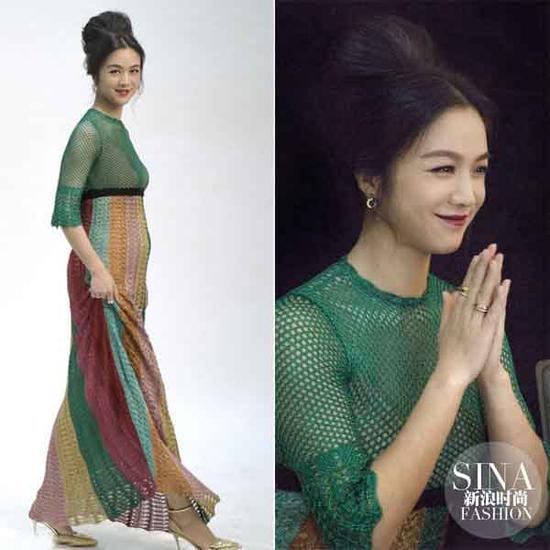 顏值還是完美滴，只是那裙子是個什么鬼