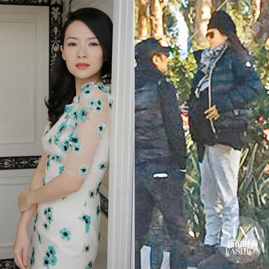 章子怡懷孕后，這帽子戴的也太奇特