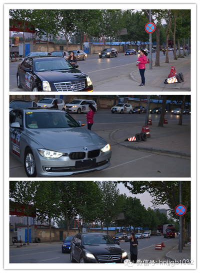 七點(diǎn)二十左右，43輛車分批駛?cè)電W斯卡汽車影院并領(lǐng)取電影票。