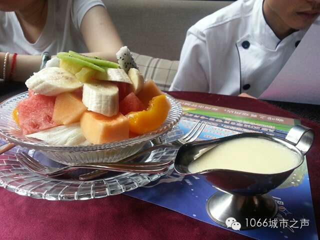 水果沙拉。真材實料。