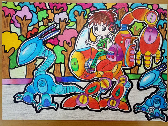 韓恩源《智能行走觀光機器人》輔導(dǎo)教師：時尹航（工一?。? oldsrc=