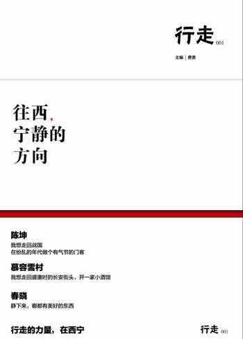 陳坤首次擔(dān)當(dāng)出品人的《往西，寧靜的方向》