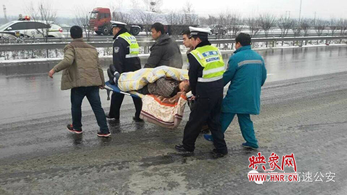 冰雪襲中原,他們堅(jiān)守在高速公路上