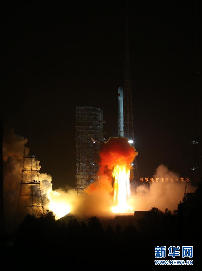 嫦娥三號(hào)發(fā)射成功