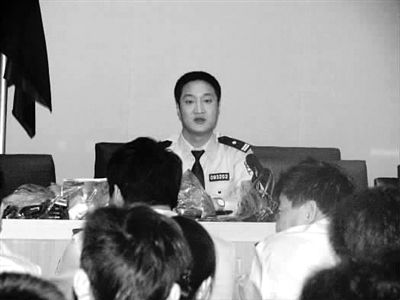 原夏縣公安局長孫宏軍資料圖。他涉嫌違紀(jì)違法目前被調(diào)查。