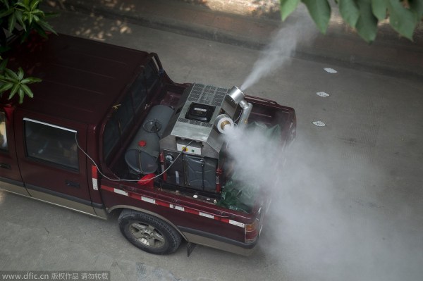 　9月24日，廣東廣州，登革熱病例數已達5190例，接近歷史最高。