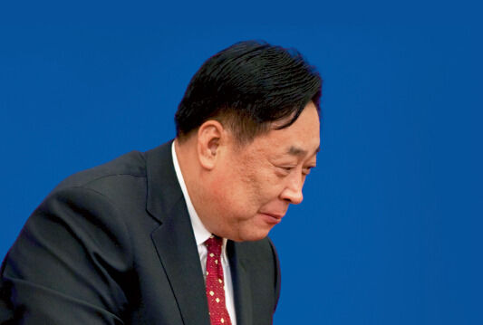 張力軍從環(huán)保部副部長任上退休兩年多后，被中紀委宣布接受組織調查。資料圖