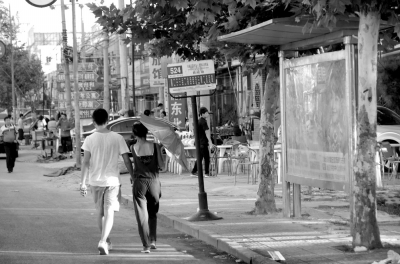 事發(fā)地點已被清理干凈。京華時報記者趙思衡攝