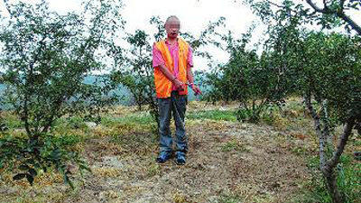 王某指認(rèn)現(xiàn)場 警方供圖