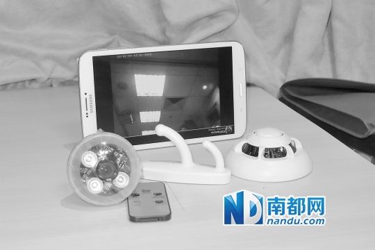 香港民建聯(lián)從市面購買到的偷拍儀器。