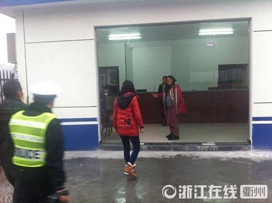 1月31日，汪女士終于與親人相見(jiàn)