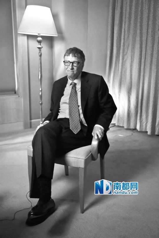 比爾·蓋茨接受美國(guó)《滾石》雜志專訪。