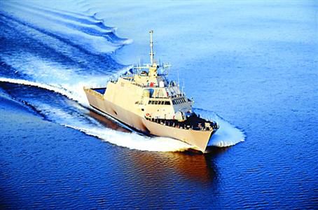 美國(guó)瀕海戰(zhàn)斗艦“沃斯堡”號(hào)首次參加軍演