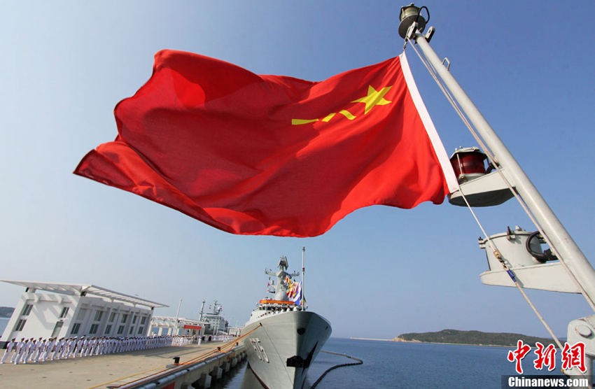 中國海軍新型導彈護衛(wèi)艦岳陽艦加入戰(zhàn)斗序列