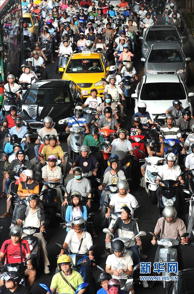 臺(tái)北“機(jī)車”掠影