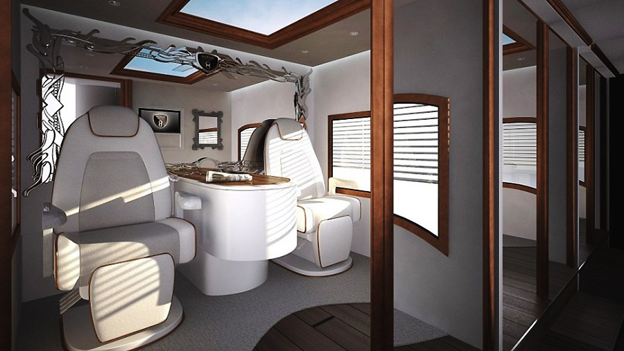 世界最豪華房車在迪拜開賣 世界最豪華房車在迪拜開賣