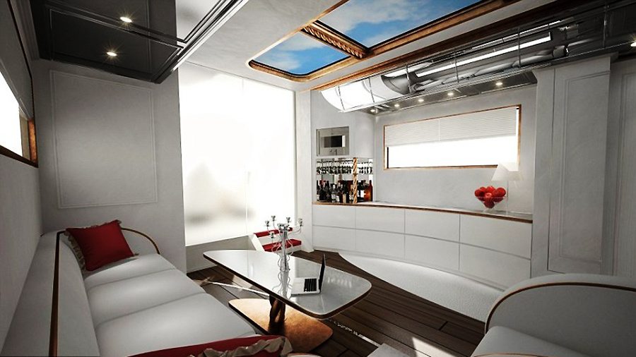 世界最豪華房車在迪拜開賣 世界最豪華房車在迪拜開賣