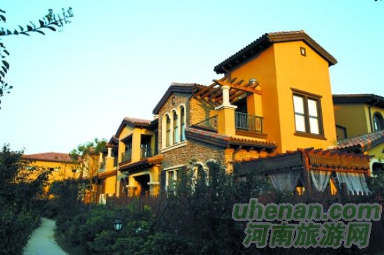 花都溫泉，從天空下走到房間里