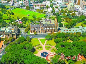 　　悉尼海德公園。