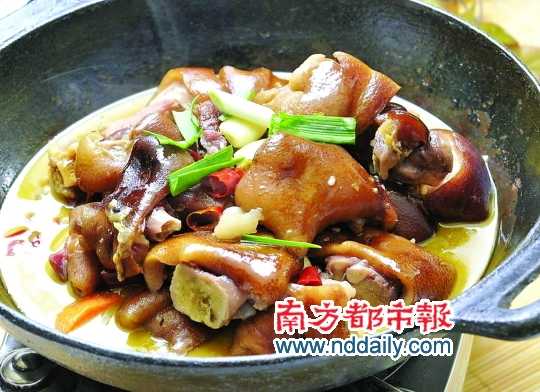 臘豬腳跟鹵豬手、南乳豬手味道是完全不同的