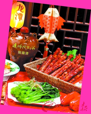 連州菜心、臘味飄香。