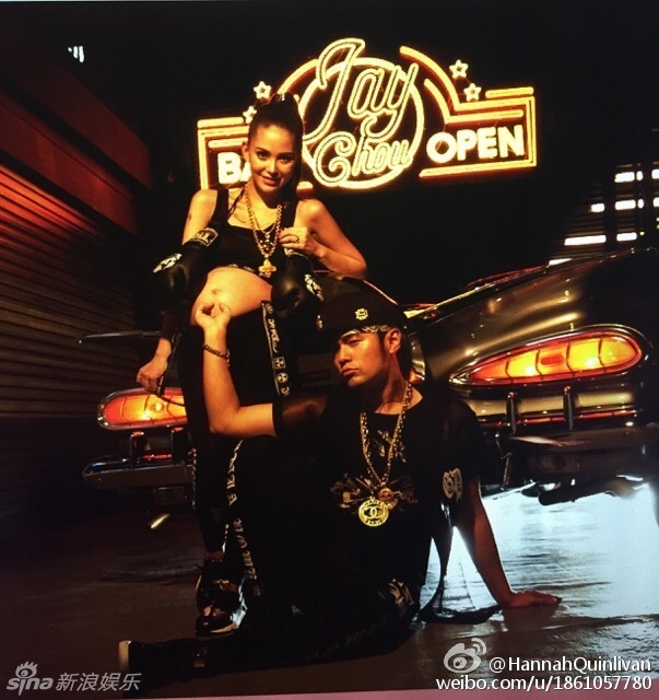 昆凌周杰倫情侶寫(xiě)真