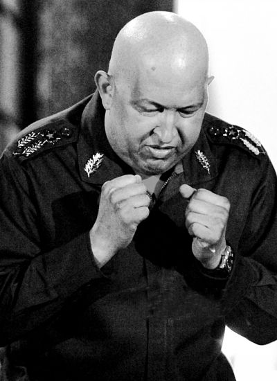 去年選舉期間，查韋斯造勢(shì)資料圖。