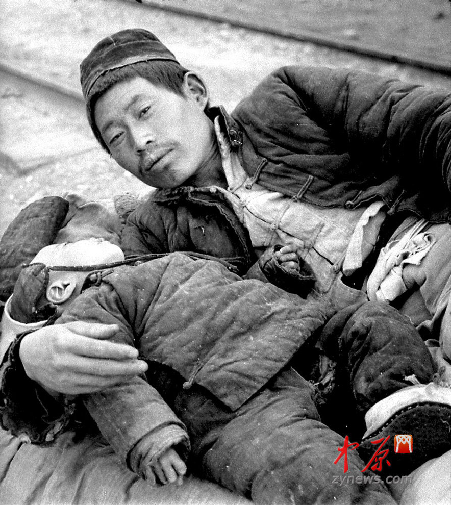 饑荒受災(zāi)者，父與子