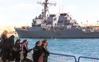 美國海軍“馬漢”號驅(qū)逐艦（資料圖片）。圖/CFP