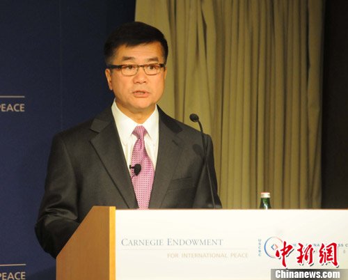 資料圖：美國駐華大使駱家輝。中新社發(fā) 德永健 攝