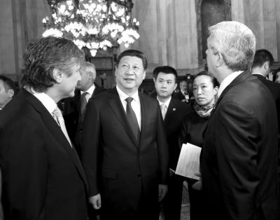 　會見阿根廷議長。