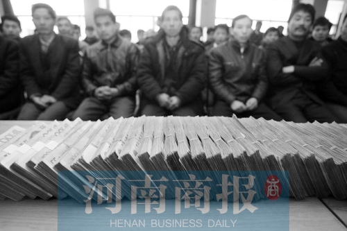 打擊拖欠農(nóng)民工工資，鄭州今年又出狠招（資料圖）河南商報記者 王春勝/攝