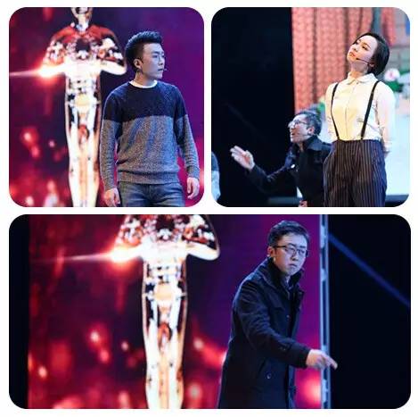 小品《聽daddy講一個故事》中，主播楊奕、夢茹、趙帥秒變表情帝！