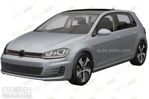第7代高爾夫GTI申報(bào)圖曝光 第7代高爾夫GTI申報(bào)圖曝光