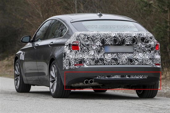改款寶馬5系GT諜照 改款寶馬5系GT諜照