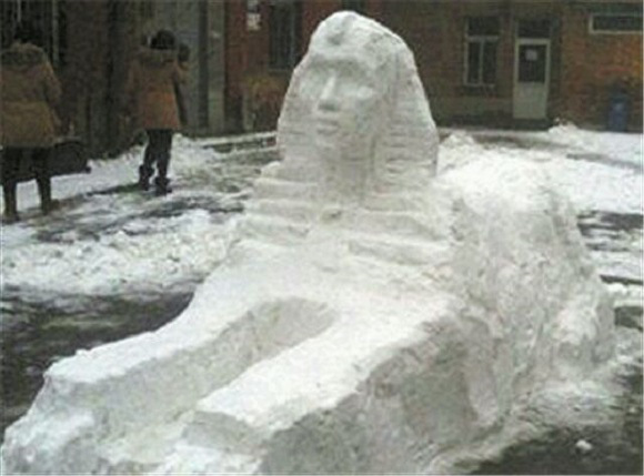 創(chuàng)意十足！日系列卡通雪人走紅