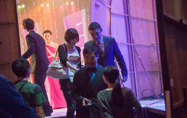 張國(guó)立在活動(dòng)現(xiàn)場(chǎng)。