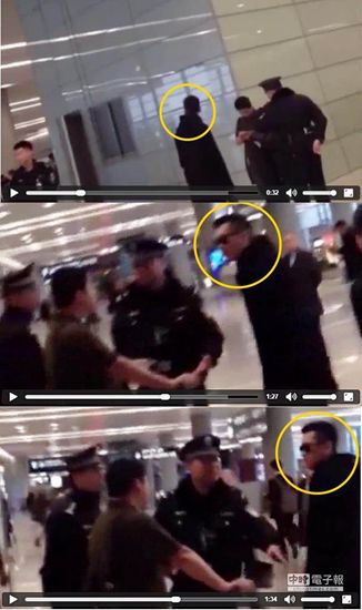 “爾康”周杰機(jī)場與他人吵架：你是二貨嗎？（圖）