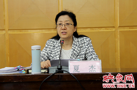 河南省委常委、組織部部長夏杰