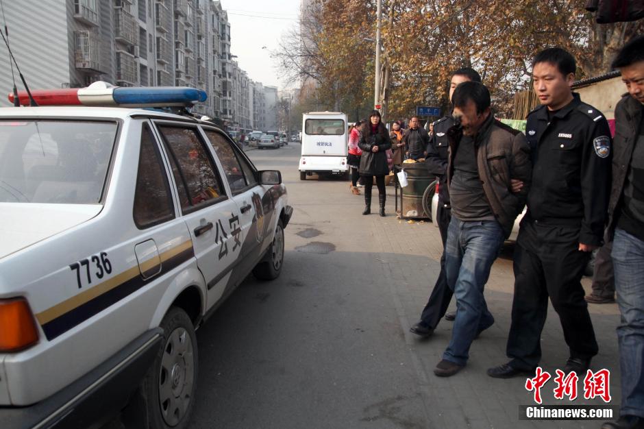 圖為抓獲犯罪嫌疑人（資料圖片）。