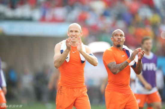 荷蘭隊(duì)以三戰(zhàn)全勝的成績晉級(jí)16強(qiáng)