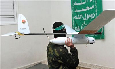 無(wú)人機(jī)：哈馬斯自制，在以領(lǐng)土上偵察時(shí)被擊落。