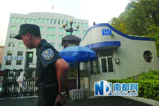 　中標的美發(fā)公司注冊地點就在羅湖公安分局巡警大隊里面。