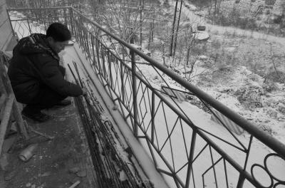 隗永寶補(bǔ)償給村民的鋼筋。京華時報記者 韓林君 攝