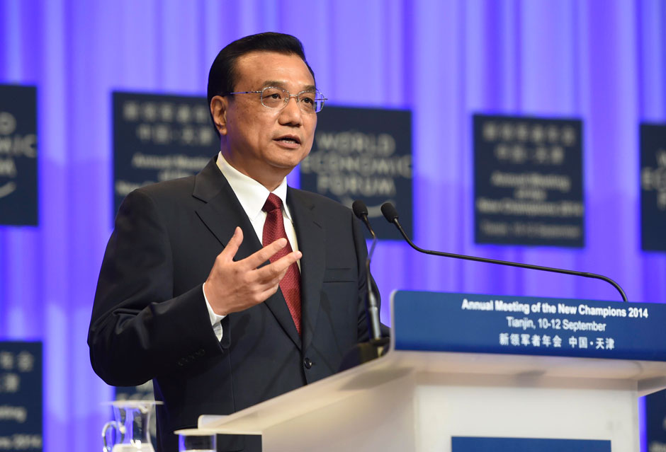 李克強(qiáng)總理出席夏季達(dá)沃斯論壇并發(fā)表開幕式致辭。