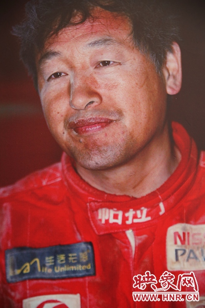 盧寧軍賽場(chǎng)的一刻。