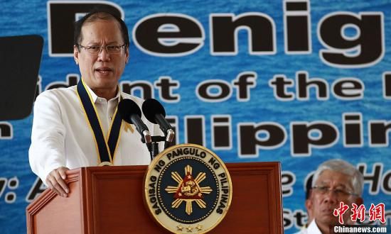 　　資料圖：菲律賓總統(tǒng)阿基諾。中新社發(fā) Malacanang 攝