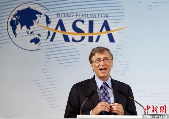 資料圖:美國(guó)首富比爾·蓋茨。中新社發(fā) 張浩 攝 資料圖:美國(guó)首富比爾·蓋茨。中新社發(fā) 張浩 攝