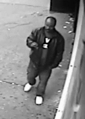 警方公布的嫌疑人視頻截圖。