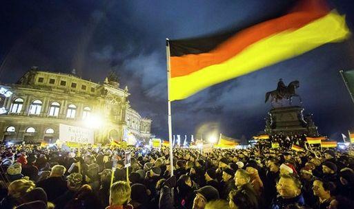 示威現(xiàn)場(chǎng)。